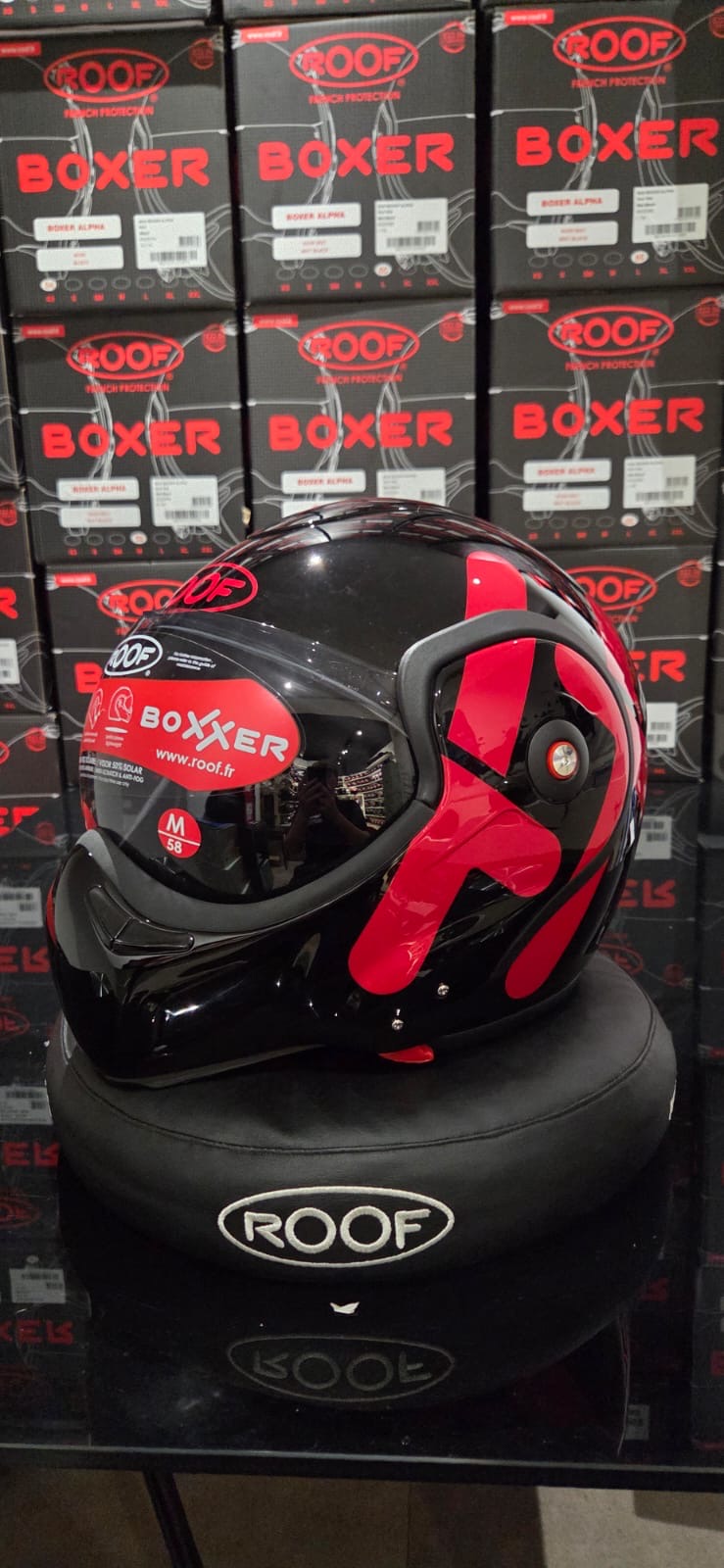 Roof Boxxer Zwart Rood (1)