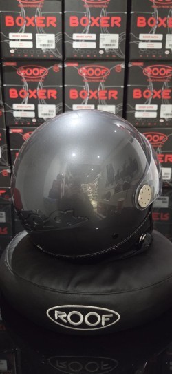 Vespa Helm Visor Grijs (3)